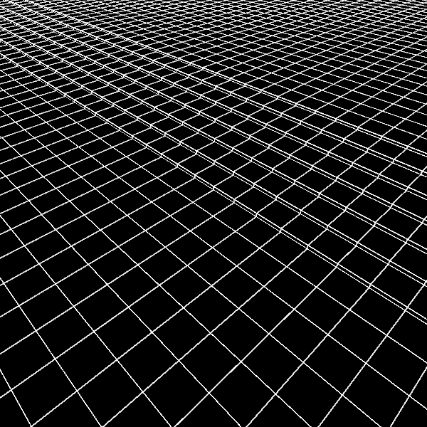 Replacement technique with 2d grid of objects bleuje
