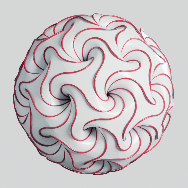 twisted icosphere anti spikes