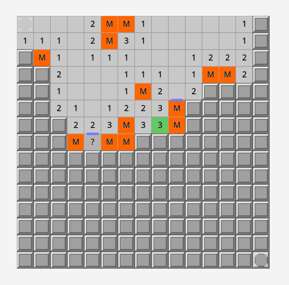 minesweeper walls screenshot